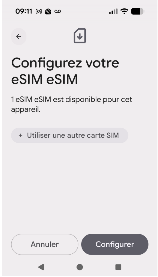 Capture écran config esim 1